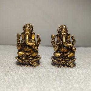 ANTIQUE GANESH IDOL 4.5 ANTIQUE GANESH IDOL 4.5
