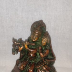 Antique Sitting Radha Krishna Antique Sitting Radha Krishna