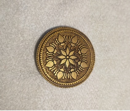 BRASS ROUND CHOWKI 8