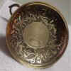 BRASS TEA CUP AND SAUCER - 6 SET