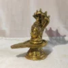 Brass Antique Shivaling statue(2) Brass Antique Shivaling statue