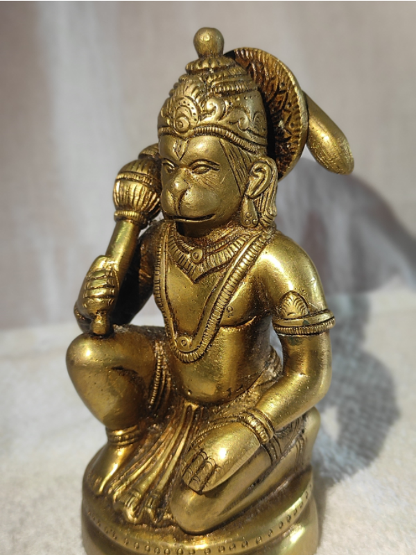Brass Hanuman idol(30 Brass Hanuman idol