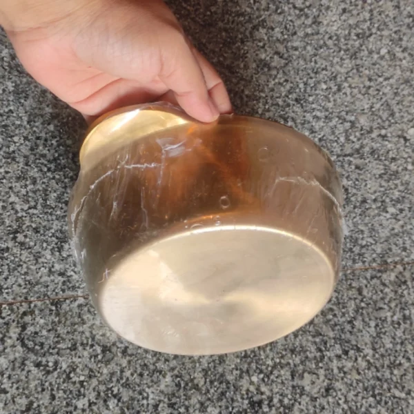 Bronze cooking kadai without lid