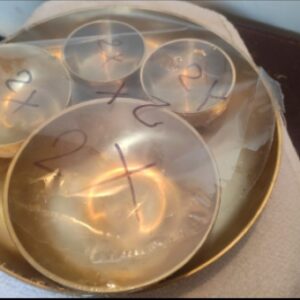 Bronze thaali set of 5 items Bronze thaali set of 5 items