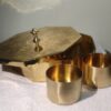 ENGRAVED OCTAGONAL MASALA DABBA ENGRAVED OCTAGONAL MASALA DABBA