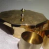 ENGRAVED OCTAGONAL MASALA DABBA(3) ENGRAVED OCTAGONAL MASALA DABBA