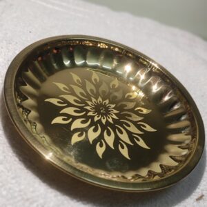 Etched Prasad plate Etched Prasad plate