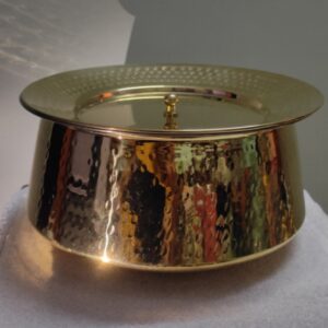 Hammered kadai with lid 2 Hammered kadai with lid 2