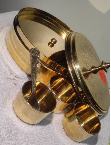 MASALA DABBA WITH PLATE