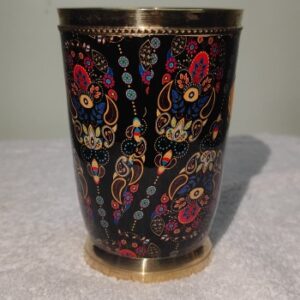 PRINTED BRASS SPECIAL TUMBLER 4 SET PRINTED BRASS SPECIAL TUMBLER 4 SET
