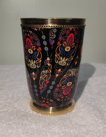PRINTED BRASS SPECIAL TUMBLER 4 SET PRINTED BRASS SPECIAL TUMBLER 4 SET