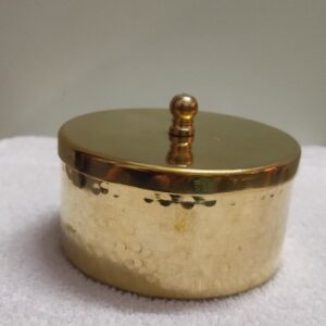 ROUND HAMMERED BOX WITH KNOB ROUND HAMMERED BOX WITH KNOB